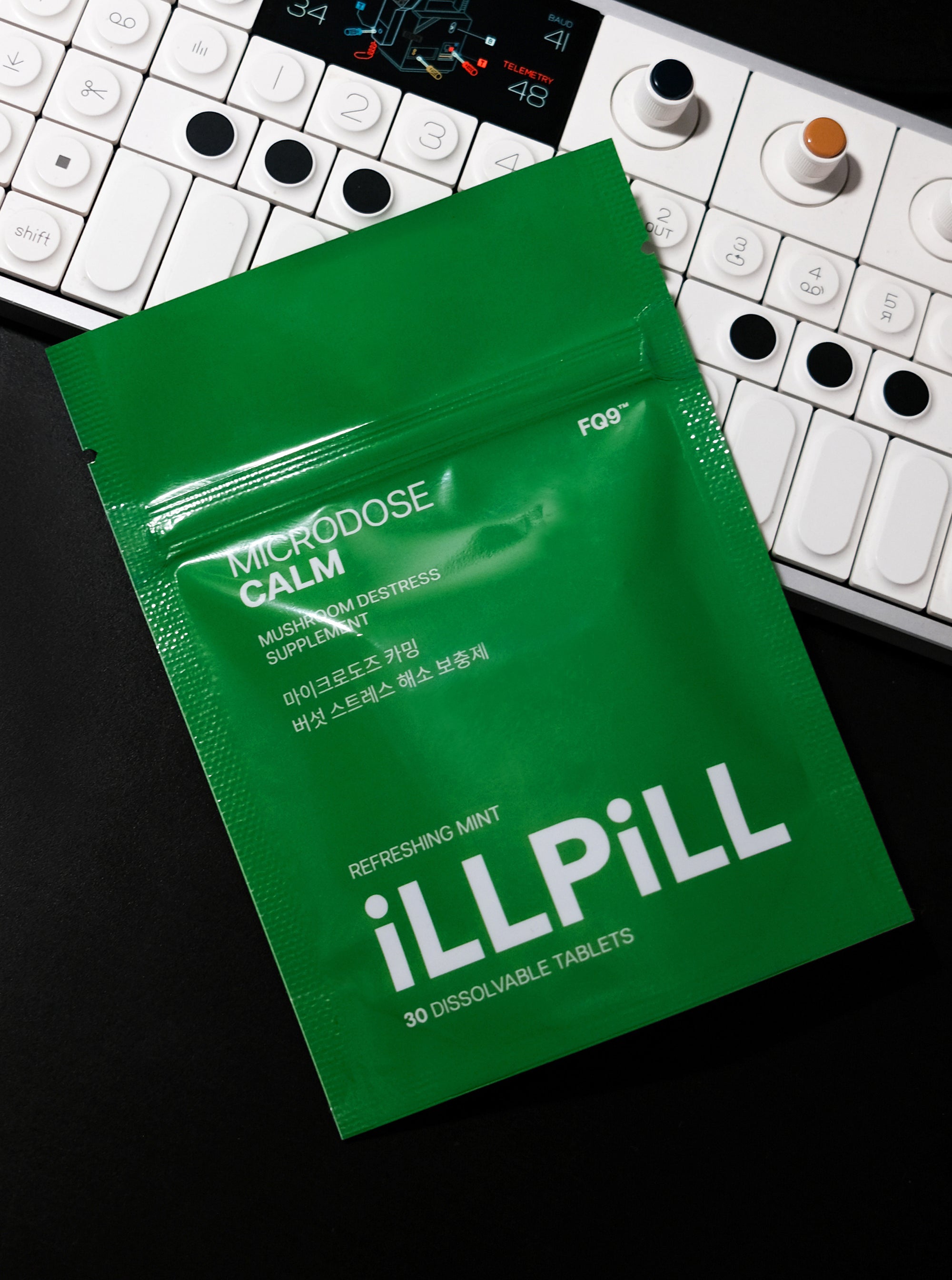 iLLPiLL MicroDose Calm — fast-dissolving calm tablets